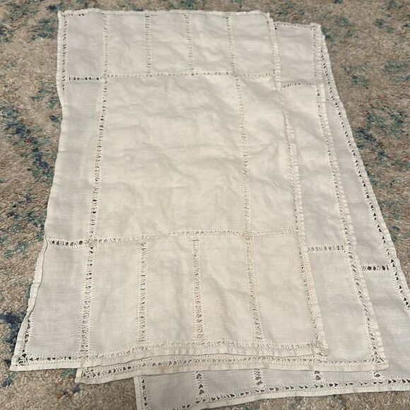 Vintage Table Linens (napkins) Lot of 7 - Picture 7 of 8